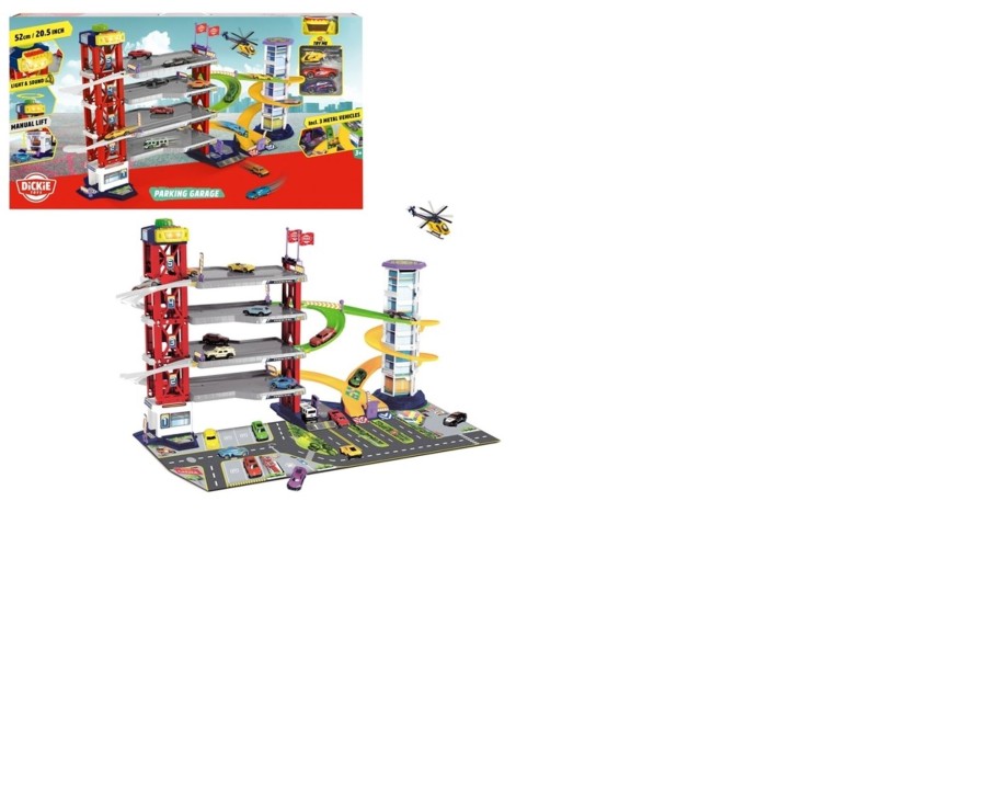 Toys Ken Black Toys | 4 Level Parking Garage Playset