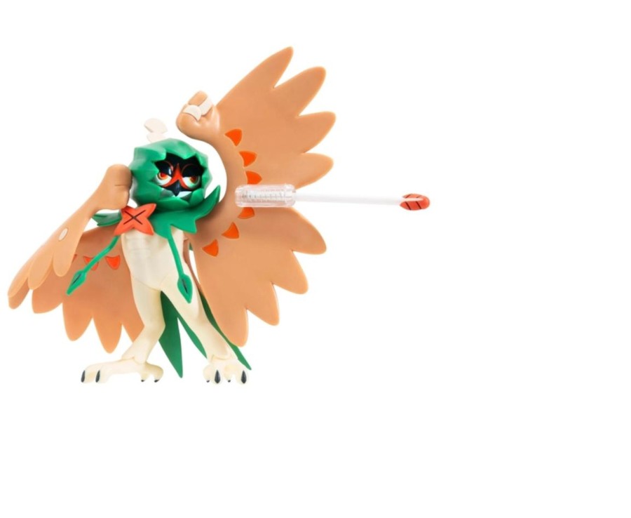 Toys Ken Black Toys | Pokemon 4.5-Inch Decidueye Battle Figure With Arrow Launcher