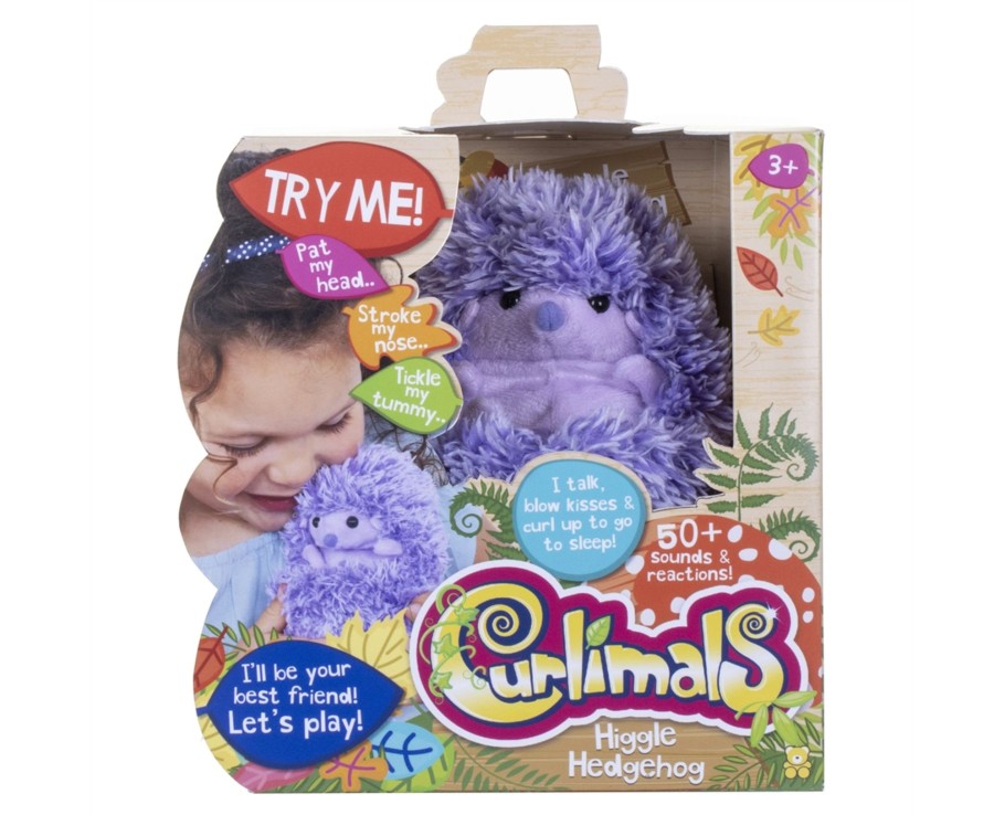 Toys Ken Black Toys | Curlimals Higgle Hedgehog