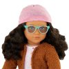 Toys Ken Black Toys | Our Generation Lisandra 18-Inch Travel Doll With Rolling Luggage