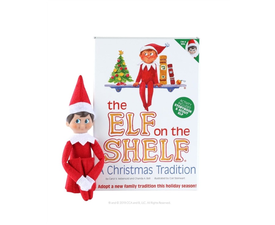 Learning & Education Ken Black Toys | The Elf On The Shelf® Christmas Tradition - Boy W/ Blue Eyes