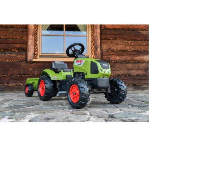 Outdoor Ken Black Toys | Claas Tractor With Trailer