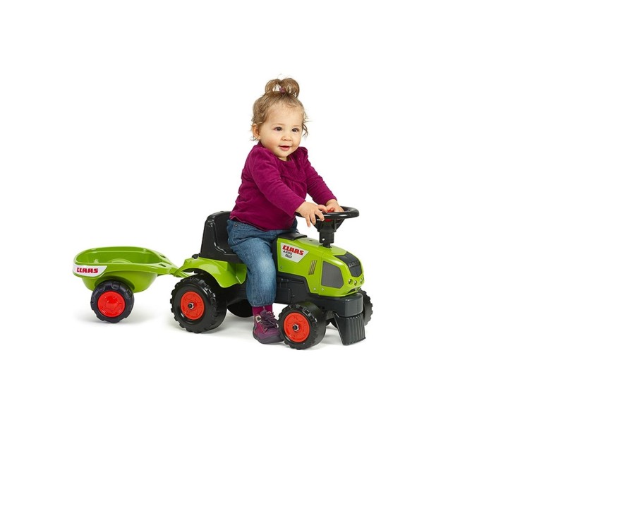 Outdoor Ken Black Toys | Claas Baby Sit N Ride Tractor & Trailer