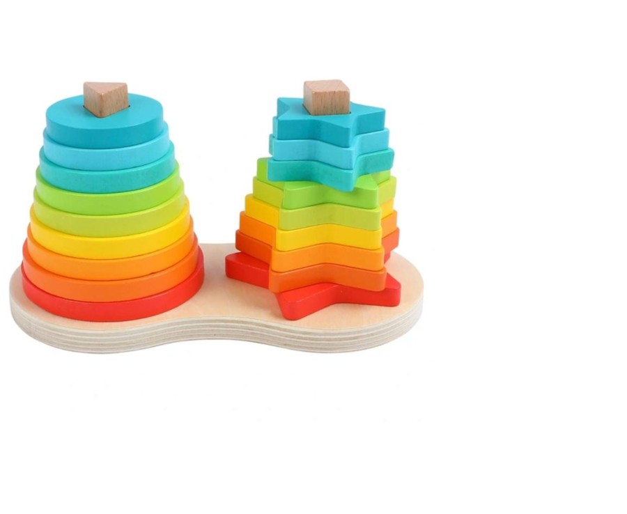 Baby Ken Black Toys | Squirrel Play Rainbow Stacking Tower