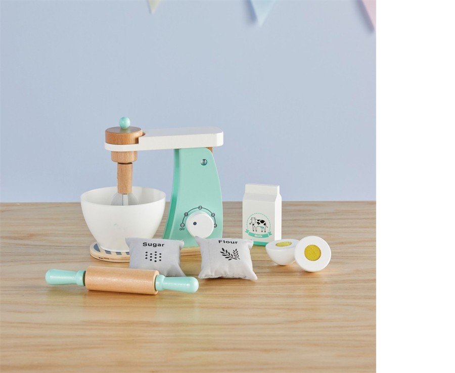 Learning & Education Ken Black Toys | Kitchen Corner Wooden Mixer