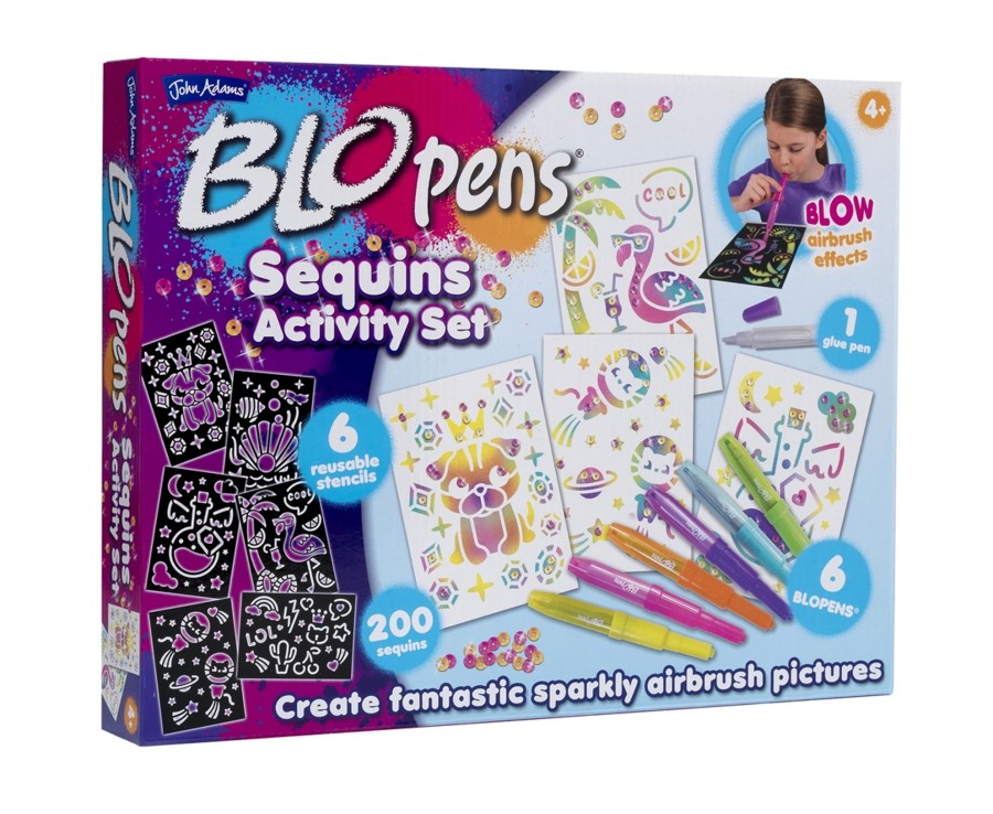 Learning & Education Ken Black Toys | Blopens Sequins Activity Set