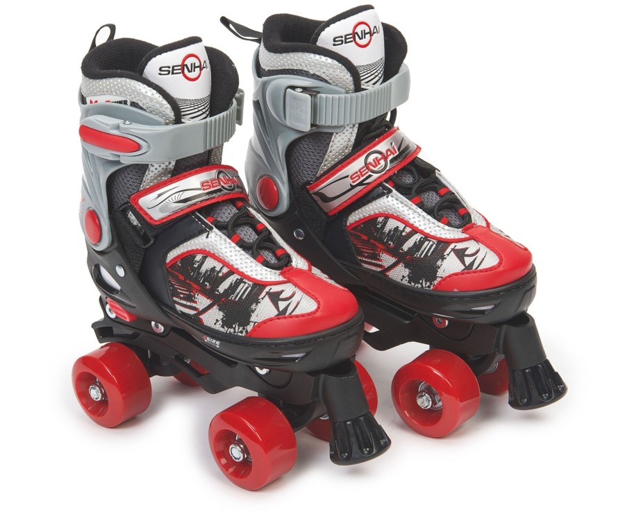 Outdoor Ken Black Toys | Blindside Quad Skate 1-3 (Uk) Red/Black