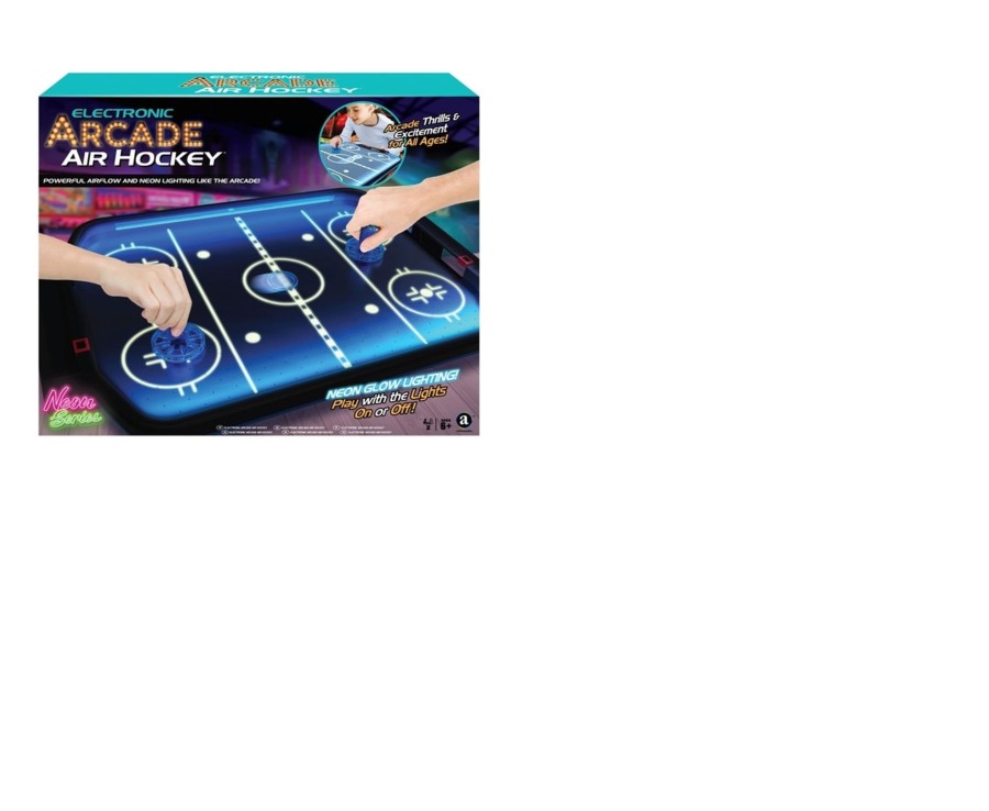 Learning & Education Ken Black Toys | Electronic Arcade Air Hockey Neon Series