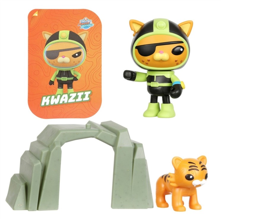 Toys Ken Black Toys | Octonauts Above & Beyond Deluxe Toy Figure Kwazii Adventure Pack