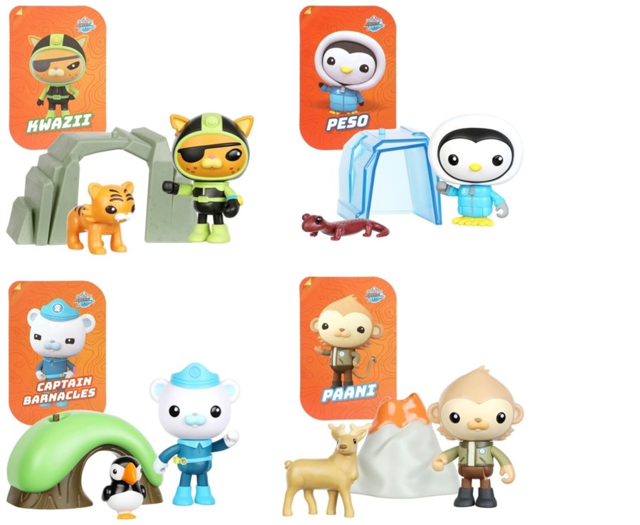 Toys Ken Black Toys | Octonauts Above & Beyond Deluxe Toy Figure Kwazii Adventure Pack