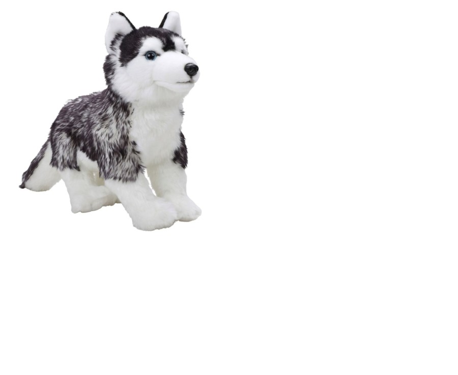 Toys Ken Black Toys | 33Cm Finn The Husky Plush Soft Toy