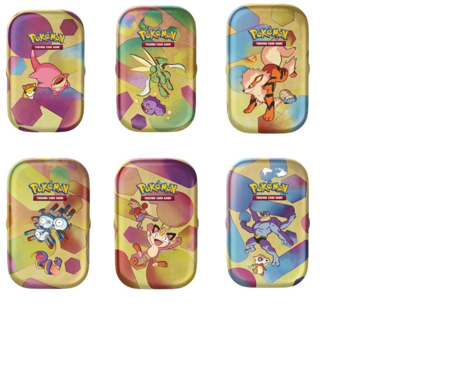 Toys Ken Black Toys | Pokemon Tcg: Scarlet & Violet 3.5: 151 Mini Tins