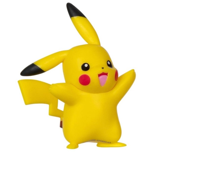 Toys Ken Black Toys | Pokemon 2-Inch Sprigatito And Pikachu Battle Figures