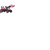 Outdoor Ken Black Toys | Rolly Junior Tractor, Loader And Trailer - Pink