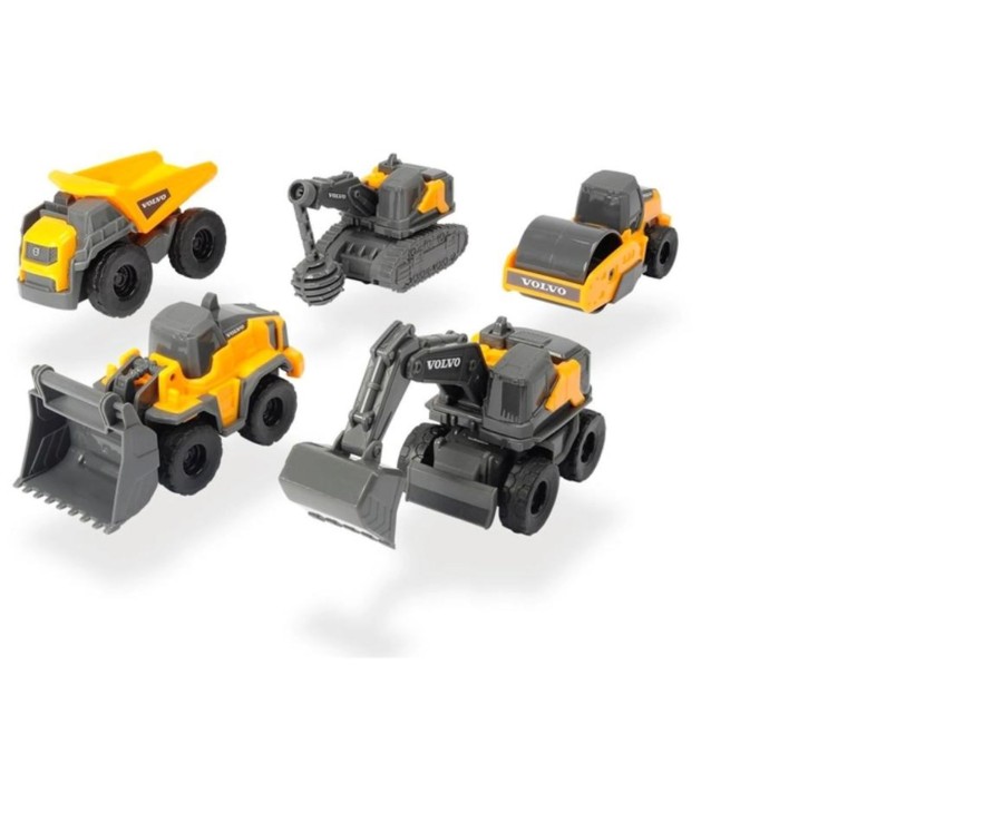 Toys Ken Black Toys | Volvo Micro Workers Construction 5 Pack