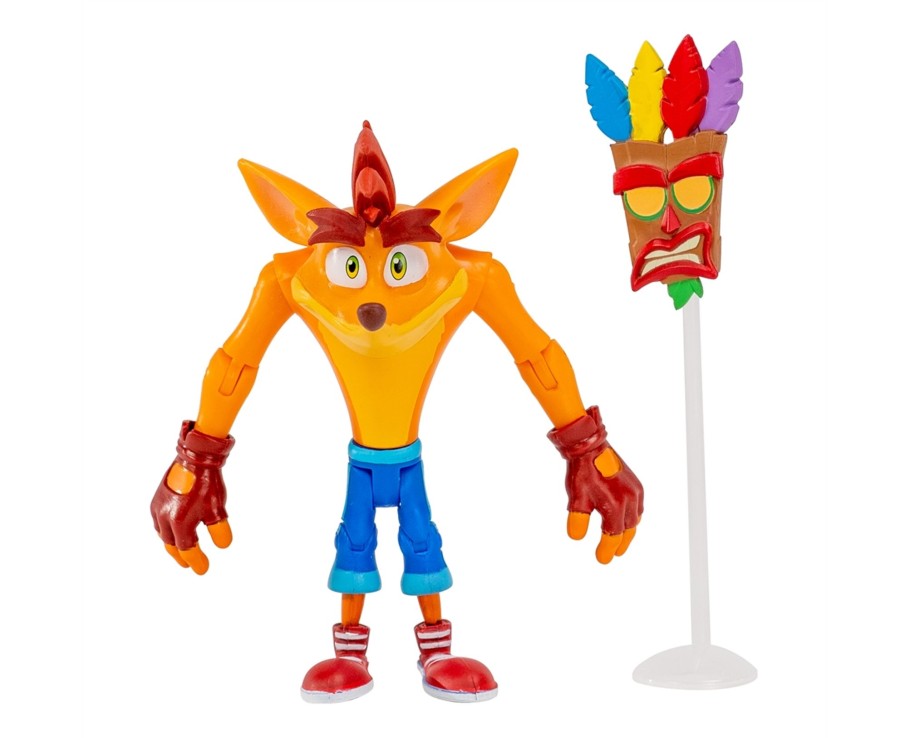 Toys Ken Black Toys | 11Cm Crash Bandicoot With Mask