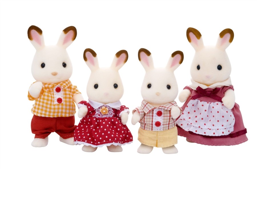 Toys Ken Black Toys | Sylvanian Chocolate Rabbit Family