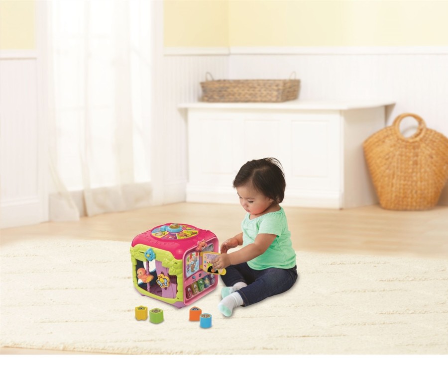 Toys Ken Black Toys | Sort & Discover Activity Cube Pink