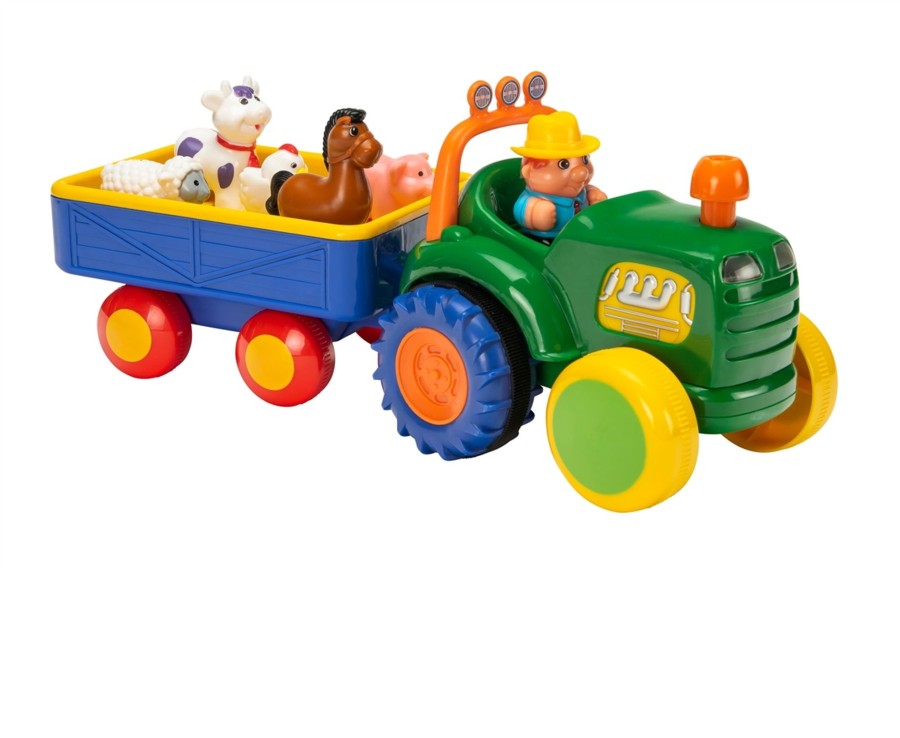 Toys Ken Black Toys | Bigs Steps Play Old Macdonald Tractor & Trailer