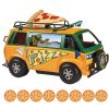 Toys Ken Black Toys | Tmnt Mutant Mayhem Pizza Fire Delivery Van