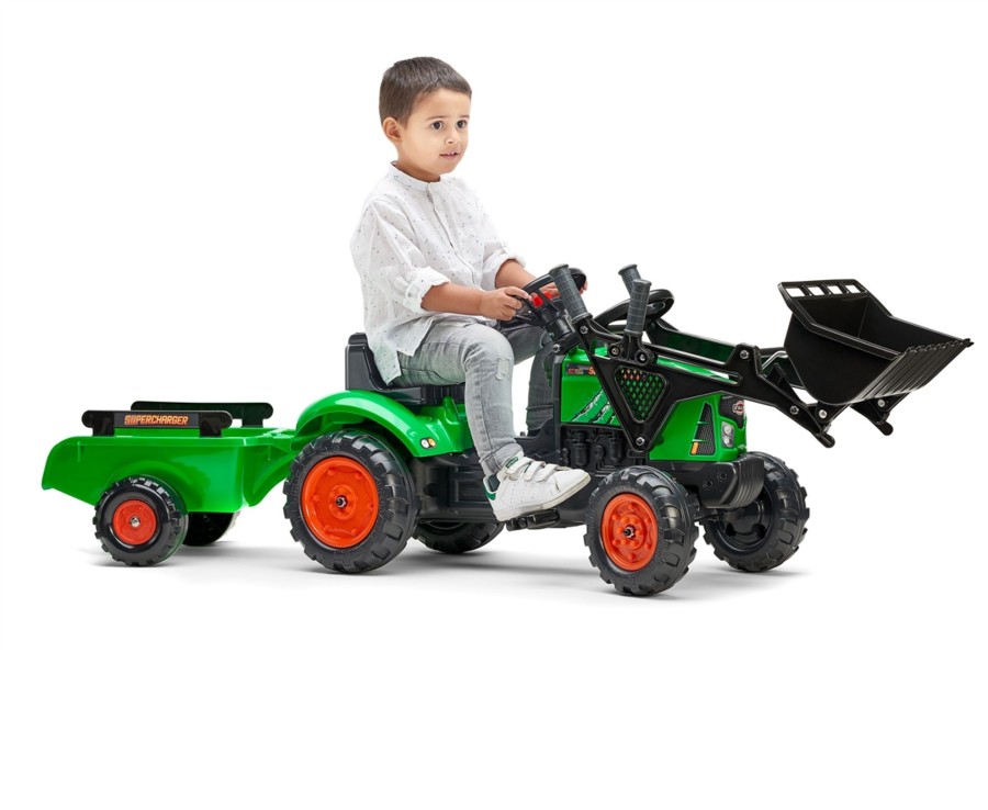 Outdoor Ken Black Toys | Supercharger Tractor, Trailer & Loaders