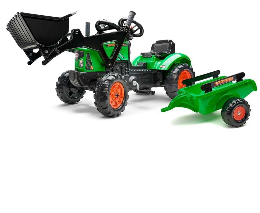 Outdoor Ken Black Toys | Supercharger Tractor, Trailer & Loaders