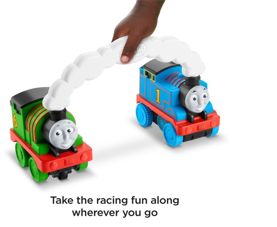 Toys Ken Black Toys | Thomas & Friends Race & Chase Remote Control Train Engine