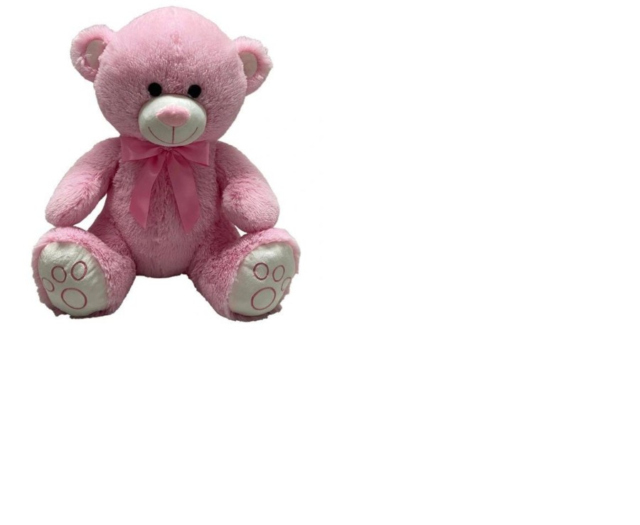 Toys Ken Black Toys | 43Cm Sitting Teddy Bear - Pink