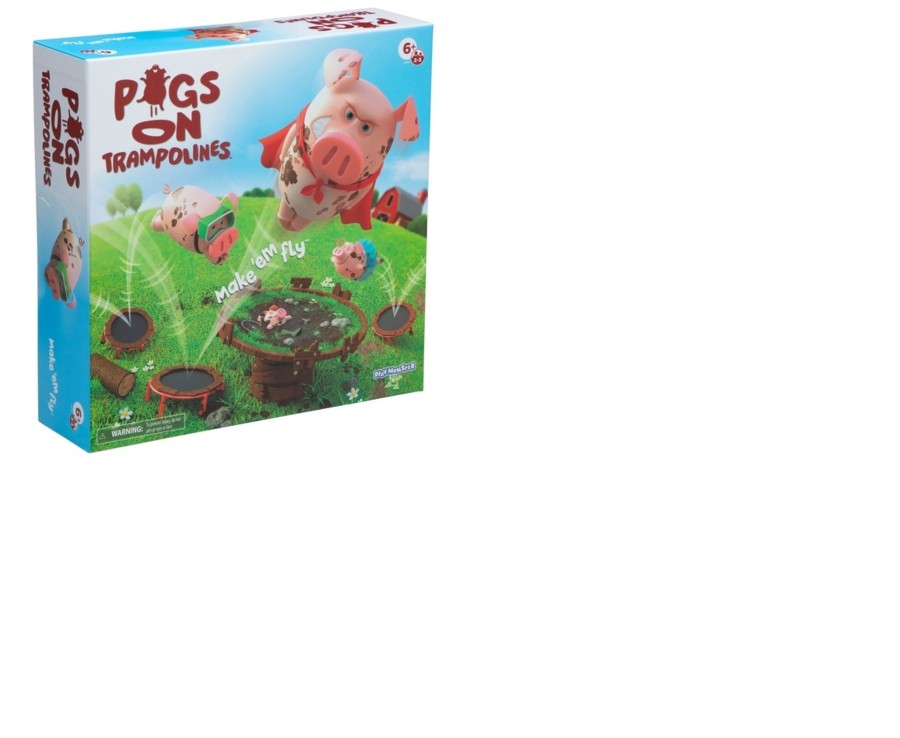 Learning & Education Ken Black Toys | Pigs On Trampolines