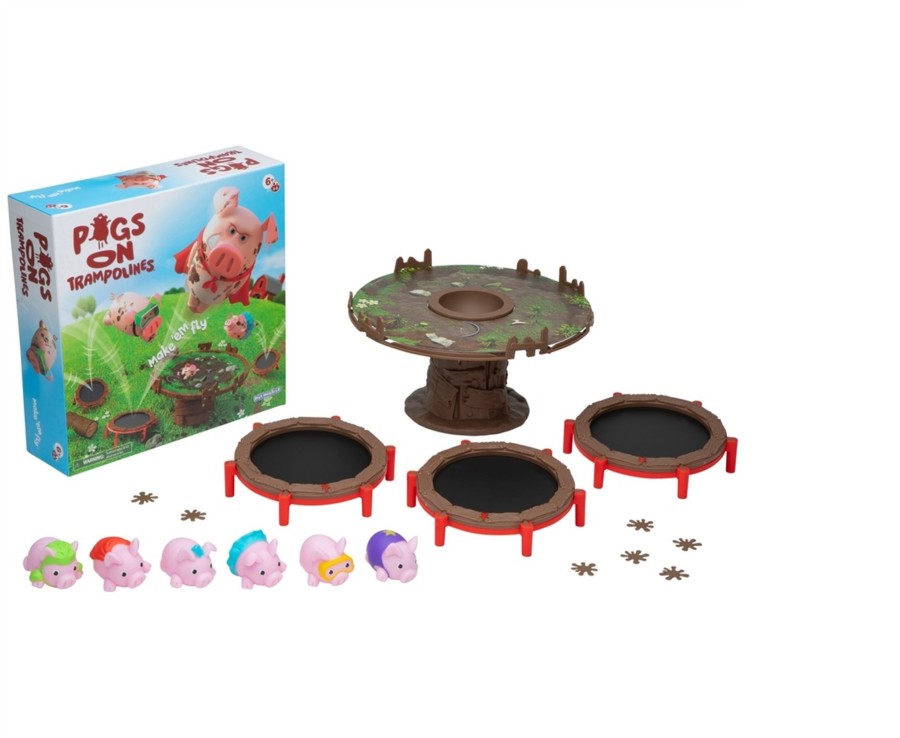 Learning & Education Ken Black Toys | Pigs On Trampolines