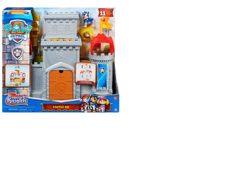 Toys Ken Black Toys | Paw Patrol Rescue Knights Knights Castle Playset