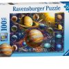 Learning & Education Ken Black Toys | Ravensburger The Planets Xxl 100 Piece Jigsaw Puzzle