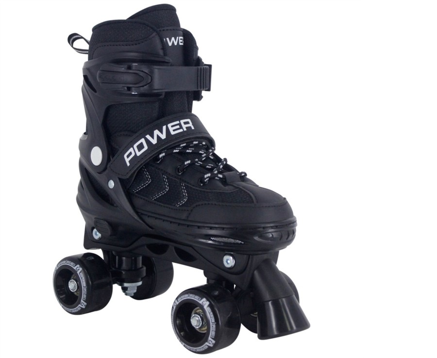 Outdoor Ken Black Toys | Adj Quad Skate Black S (9-12J)