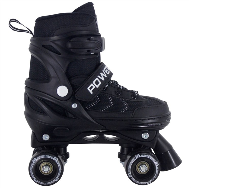 Outdoor Ken Black Toys | Adj Quad Skate Black S (9-12J)