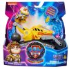 Toys Ken Black Toys | Paw Patrol: The Mighty Movie, Construction Toy Truck With Rubble Mighty Pups Action Figure