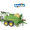 Toys Ken Black Toys | Bruder 1:16 John Deere Combi Baler