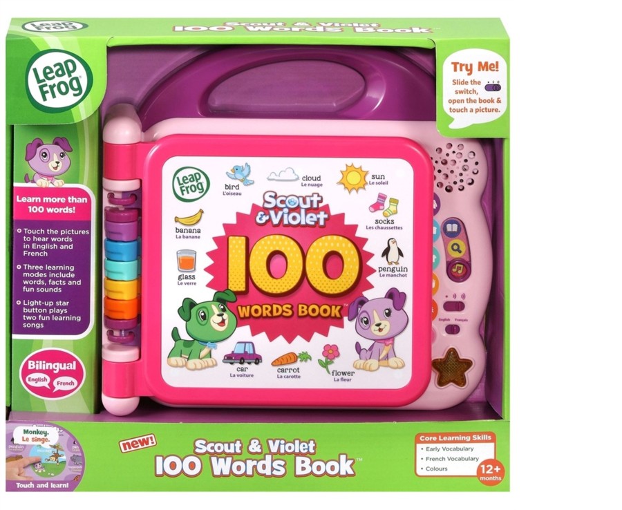 Toys Ken Black Toys | Leapfrog® Scout & Violet: 100 Words Book