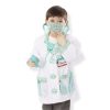 Learning & Education Ken Black Toys | Melissa & Doug Doctor Dress Up Costume Set