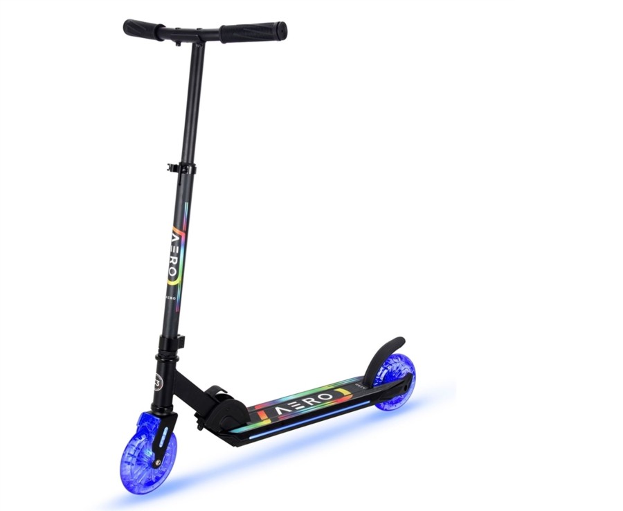 Outdoor Ken Black Toys | Aero C3 Scooter With Dynamic Rgb Lights