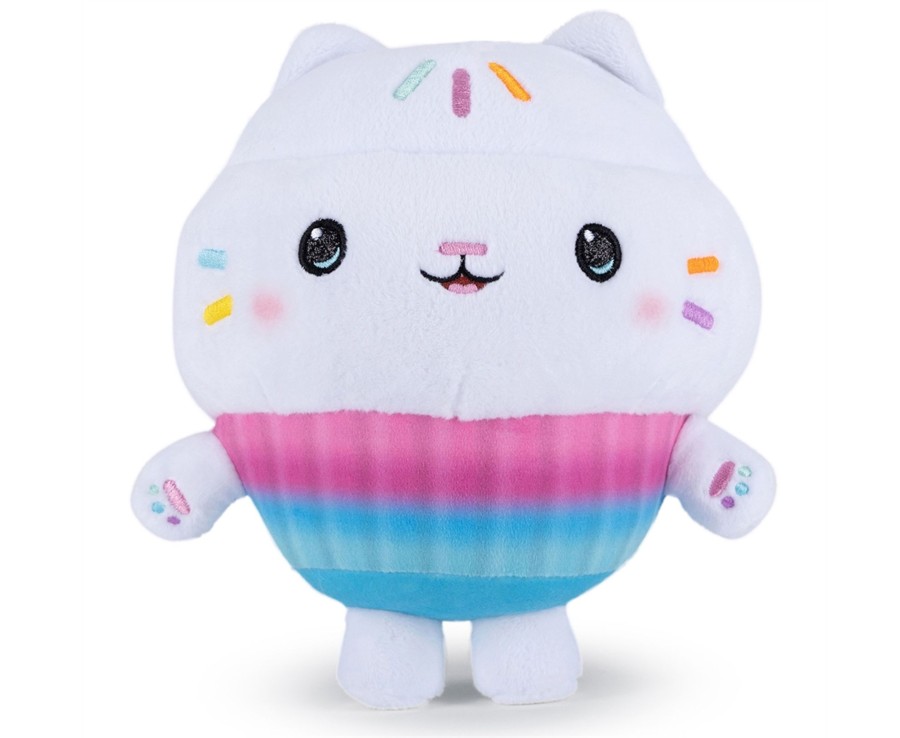 Toys Ken Black Toys | Gabby'S Dollhouse 10" (25Cm) Cakey Cat Plush Soft Toy