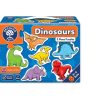 Learning & Education Ken Black Toys | Orchard Toys Dinosaur 2 Piece Puzzle