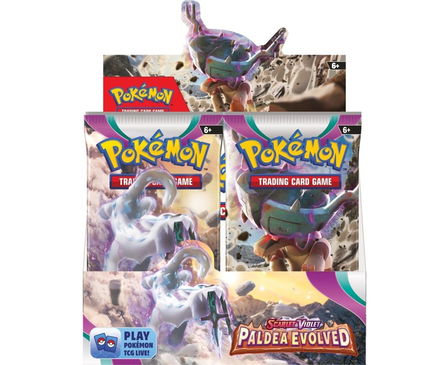 Toys Ken Black Toys | Pokemon Tcg: Scarlet & Violet 2 Paldea Evolved Booster