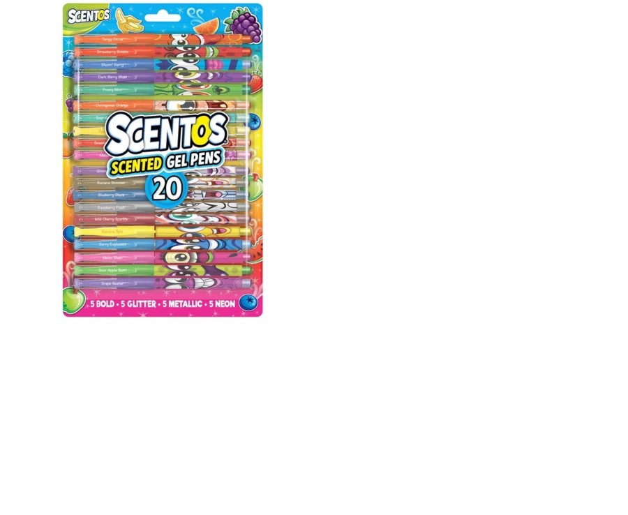 Learning & Education Ken Black Toys | Scentos Gel Pens 20 Pack