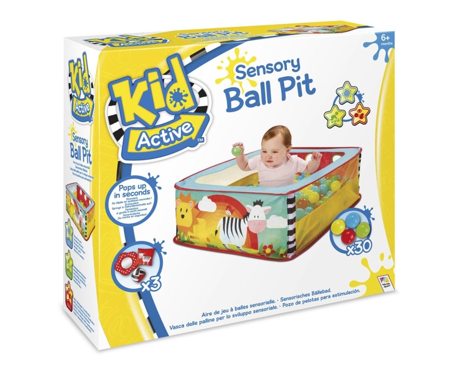 Baby Ken Black Toys | Kid Active Zebra Pop Up Sensory Ball Pit