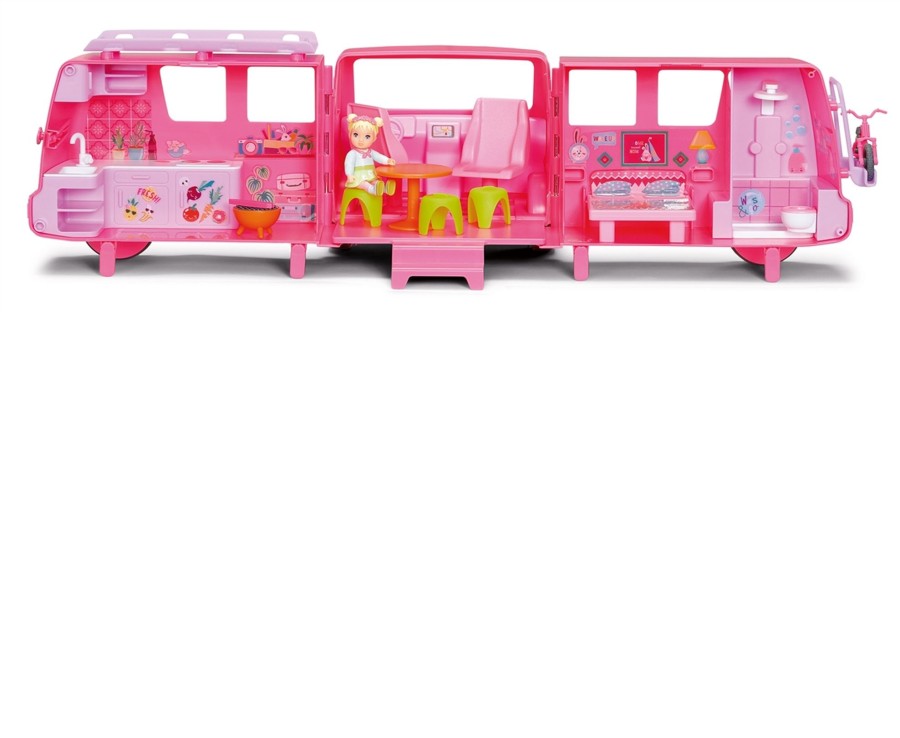 Toys Ken Black Toys | Baby Born Minis Campervan With Jasmin