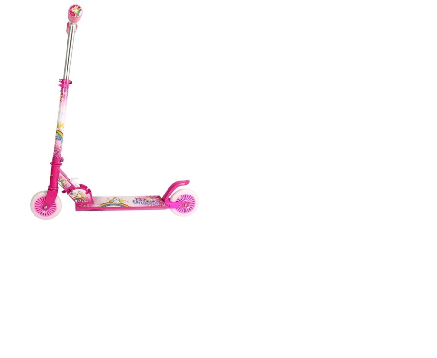 Outdoor Ken Black Toys | Unicorn Led Inline Scooter