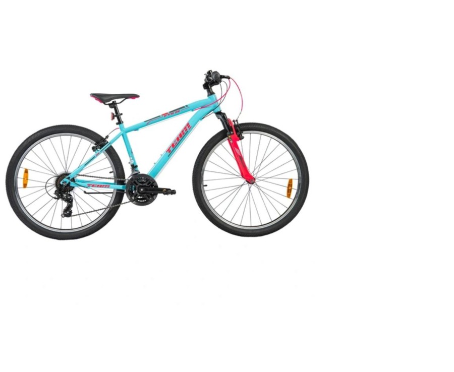 Outdoor Ken Black Toys | 26 Inch Team Fat Tyre Mountain Bike Sky Blue