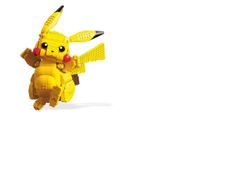 Toys Ken Black Toys | Mega Construx Pokemon Jumbo Pikachu