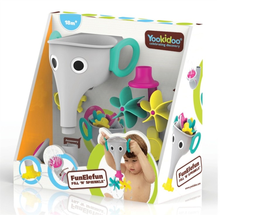 Toys Ken Black Toys | Yookidoo Funelefun Fill 'N' Sprinkle - Grey