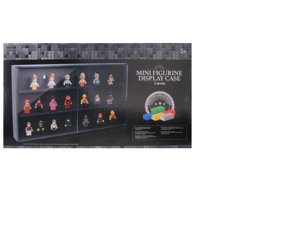 Toys Ken Black Toys | 3-Level Minifigurine Display Case